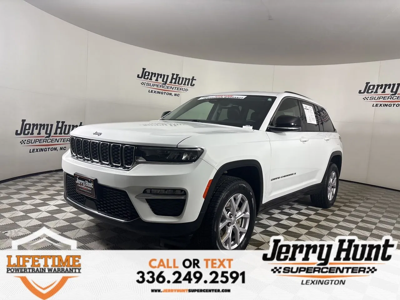 White 2022 Jeep Grand Cherokee Limited for sale in Lexington, NC