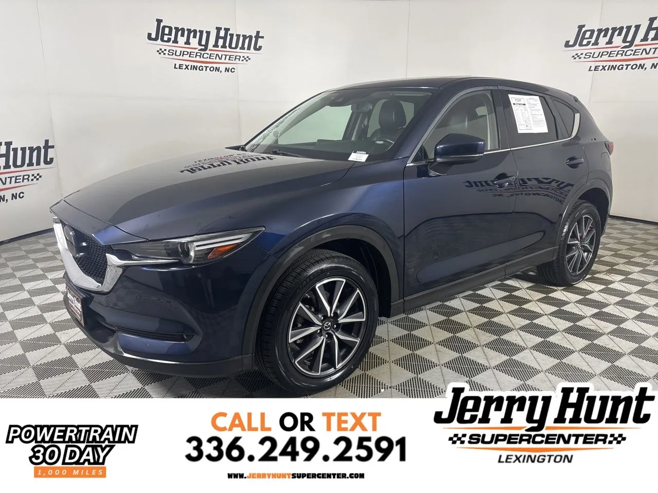 Blue 2018 Mazda CX-5 Grand Touring for sale in Lexington, NC