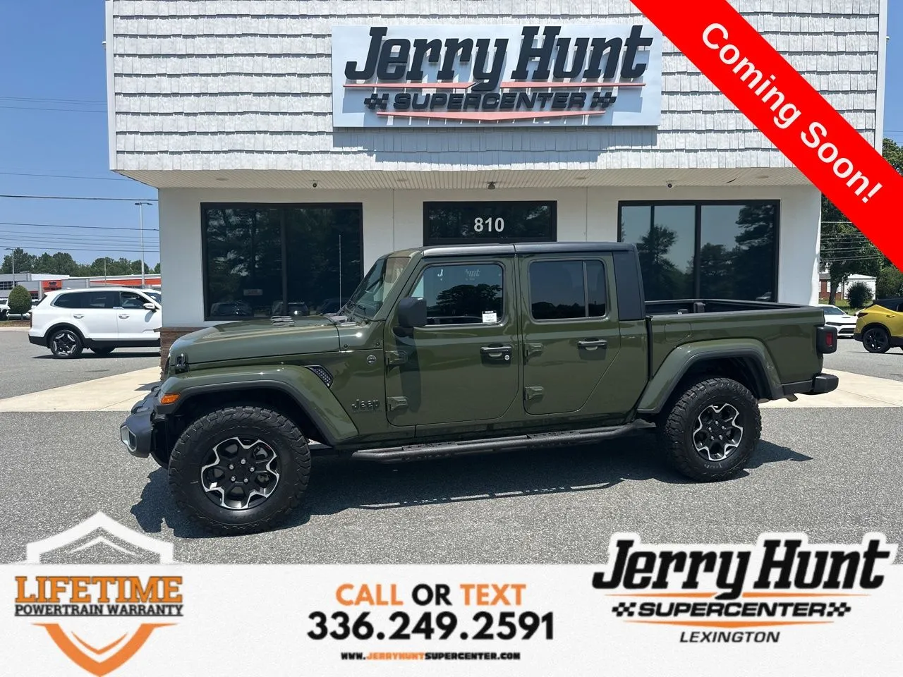 Green 2022 Jeep Gladiator Sport for sale in Lexington, NC