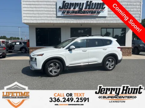 White 2022 Hyundai Santa Fe SEL for sale in Lexington, NC