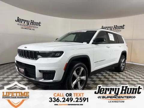 White 2021 Jeep Grand Cherokee L Limited for sale in Lexington, NC
