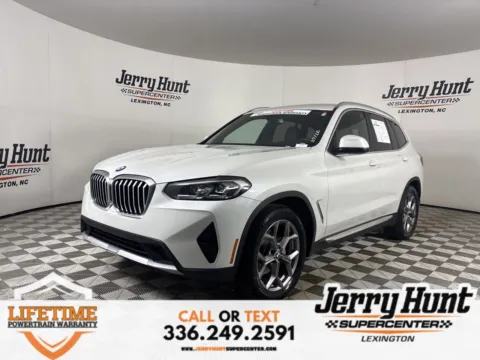 White 2024 BMW X3 sDrive30i for sale in Lexington, NC