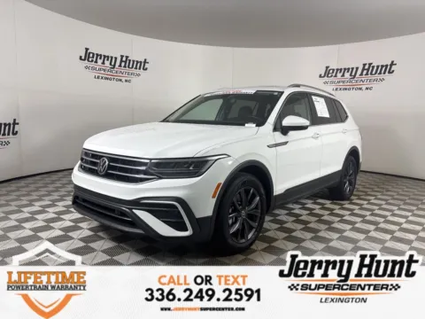 White 2022 Volkswagen Tiguan 2.0T SE for sale in Lexington, NC