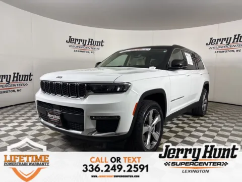 White 2022 Jeep Grand Cherokee L Limited for sale in Lexington, NC