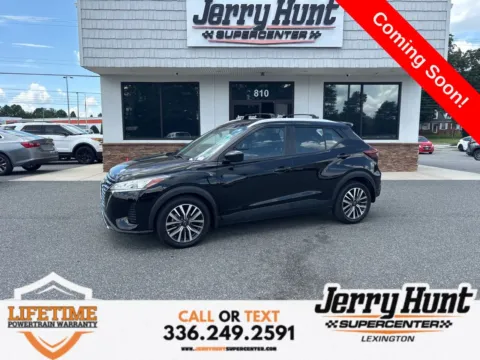 Black 2022 Nissan Kicks SV for sale in Lexington, NC