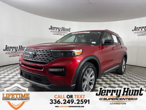 Red 2023 Ford Explorer Limited for sale in Lexington, NC
