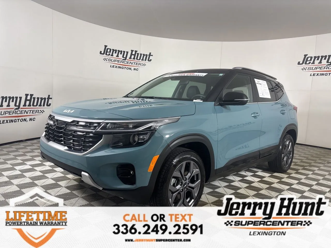 Blue 2024 Kia Seltos S for sale in Lexington, NC