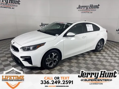 White 2021 Kia Forte LXS for sale in Lexington, NC