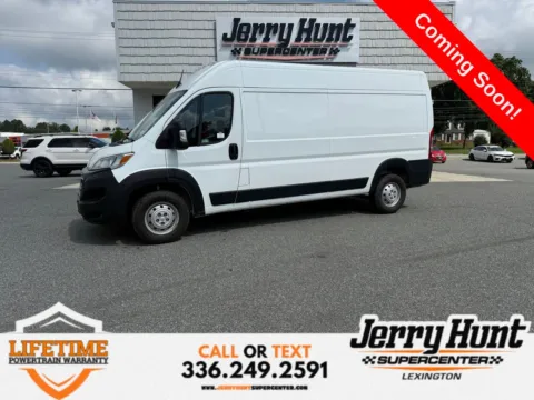 White 2023 Ram ProMaster 3500 High Roof for sale in Lexington, NC