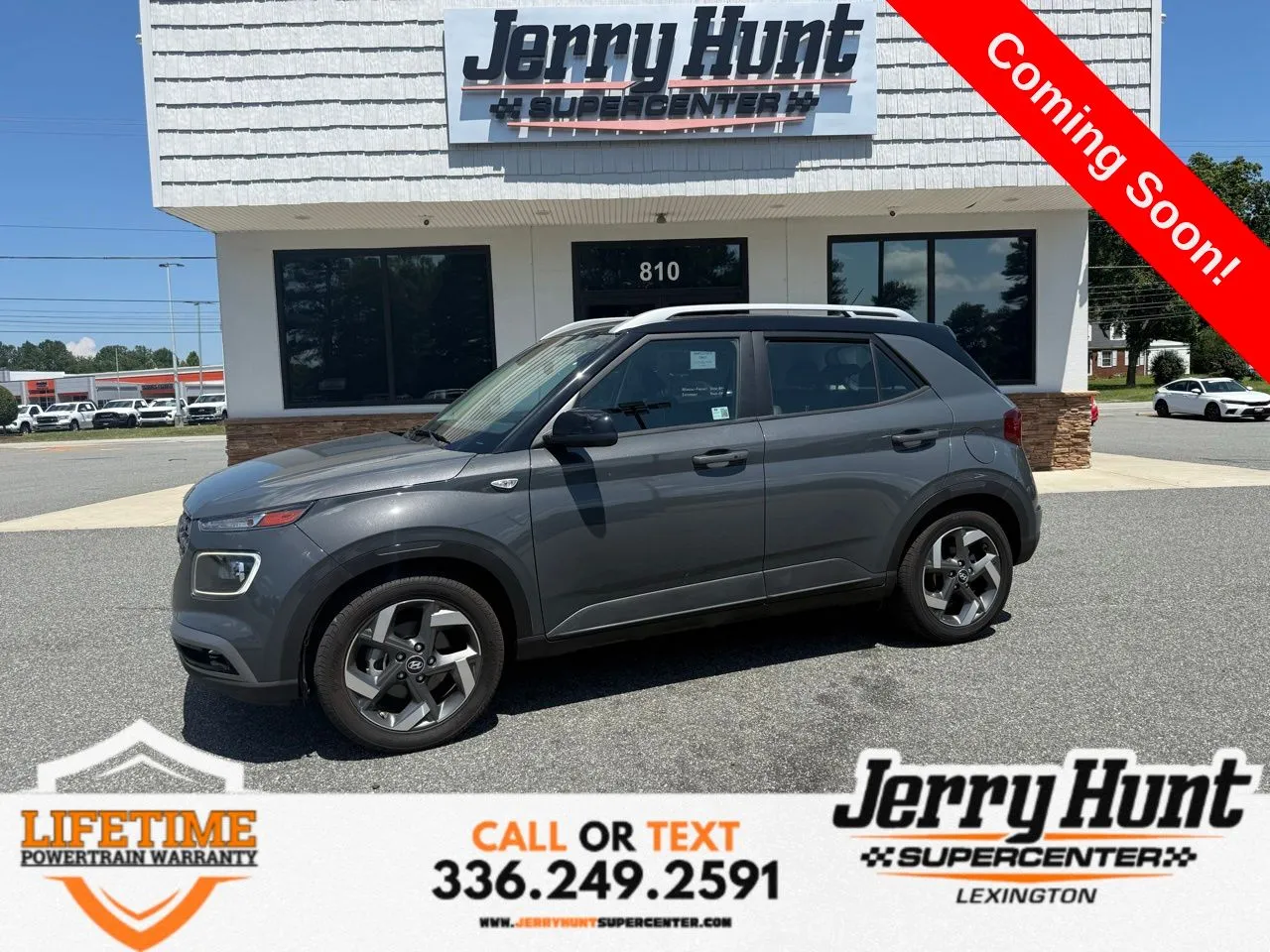Gray 2024 Hyundai Venue Limited for sale in Lexington, NC
