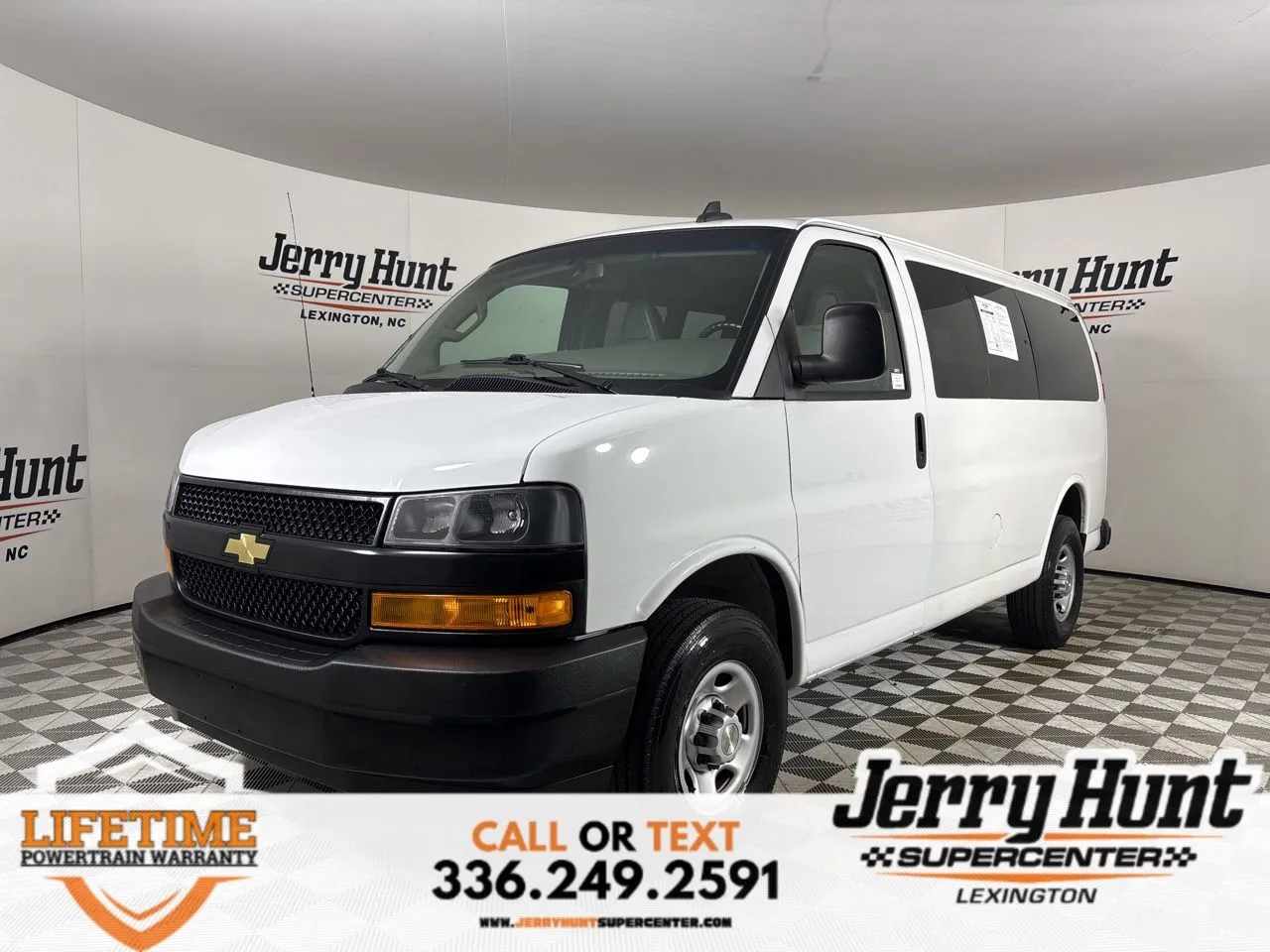 White 2023 Chevrolet Express 3500 LS for sale in Lexington, NC