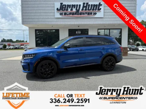 Blue 2021 Kia Sorento SX-Prestige for sale in Lexington, NC