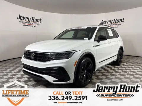White 2024 Volkswagen Tiguan 2.0T SE R-Line Black for sale in Lexington, NC