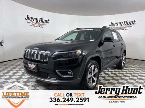 Black 2022 Jeep Cherokee Limited for sale in Lexington, NC