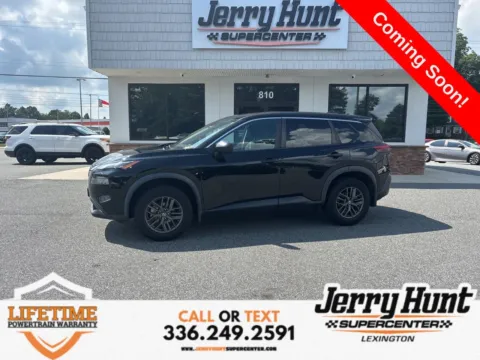 Black 2021 Nissan Rogue S for sale in Lexington, NC