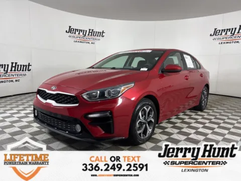 Red 2021 Kia Forte LXS for sale in Lexington, NC