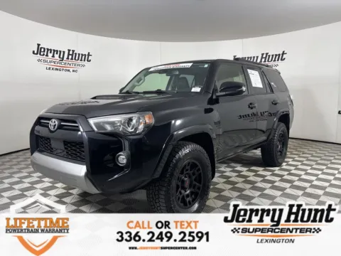 Black 2021 Toyota 4Runner TRD Off-Road Premium for sale in Lexington, NC