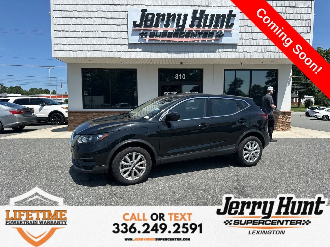 Black 2022 Nissan Rogue Sport S for sale in Lexington, NC