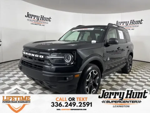 Black 2021 Ford Bronco Sport Outer Banks for sale in Lexington, NC