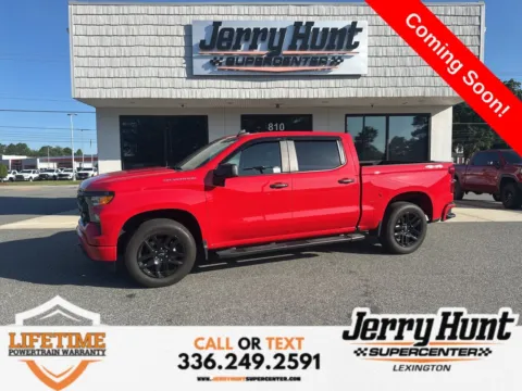 Red 2022 Chevrolet Silverado 1500 Custom for sale in Lexington, NC