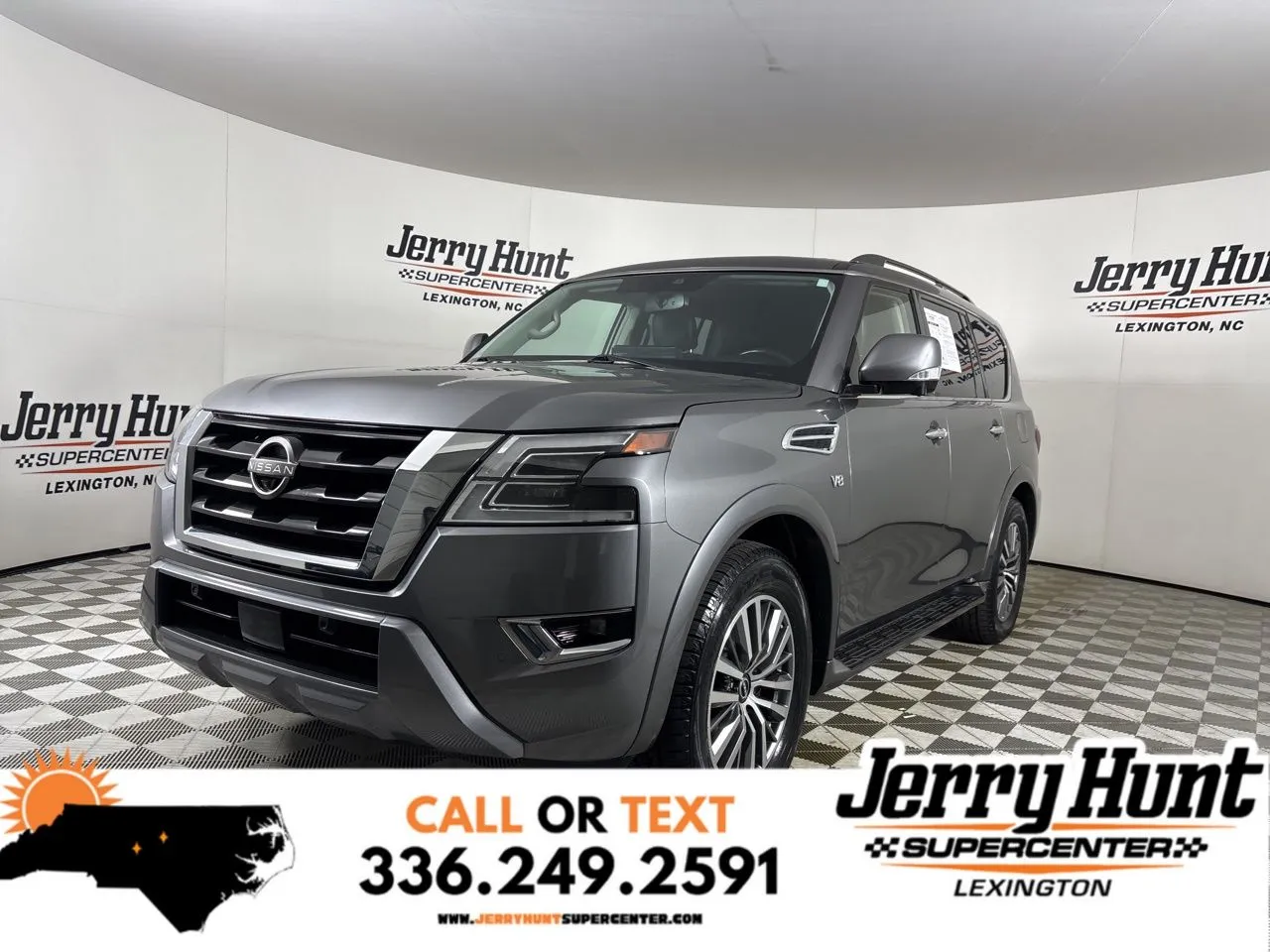 Gray 2021 Nissan Armada SL for sale in Lexington, NC
