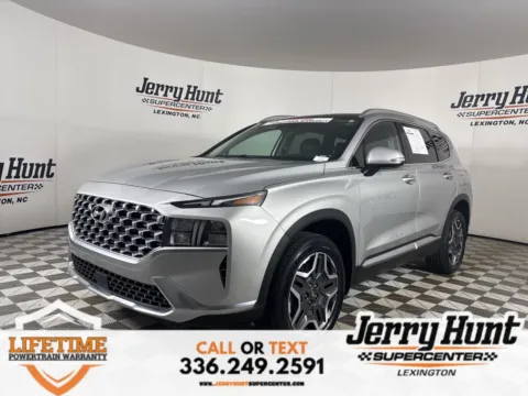 Silver 2022 Hyundai Santa Fe Hybrid SEL Premium for sale in Lexington, NC