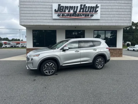 Silver 2022 Hyundai Santa Fe Hybrid SEL Premium for sale in Lexington, NC