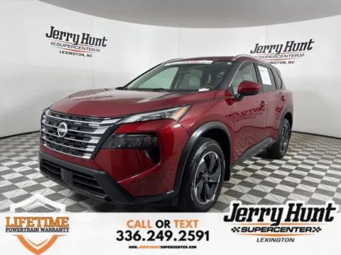 Red 2024 Nissan Rogue SV for sale in Lexington, NC