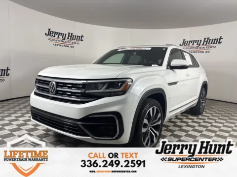 White 2022 Volkswagen Atlas Cross Sport 3.6L V6 SEL Premium R-Line for sale in Lexington, NC