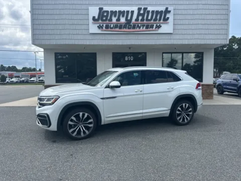White 2022 Volkswagen Atlas Cross Sport 3.6L V6 SEL Premium R-Line for sale in Lexington, NC