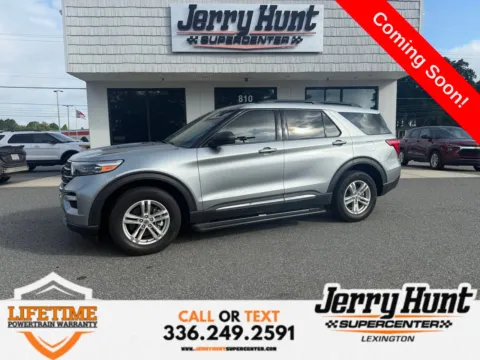Silver 2022 Ford Explorer XLT for sale in Lexington, NC