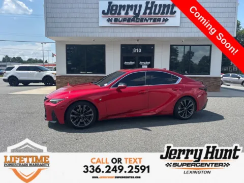 Red 2023 Lexus IS 350 F SPORT for sale in Lexington, NC