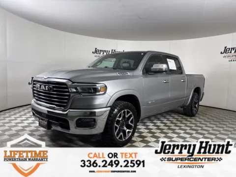Silver 2025 Ram 1500 Laramie for sale in Lexington, NC