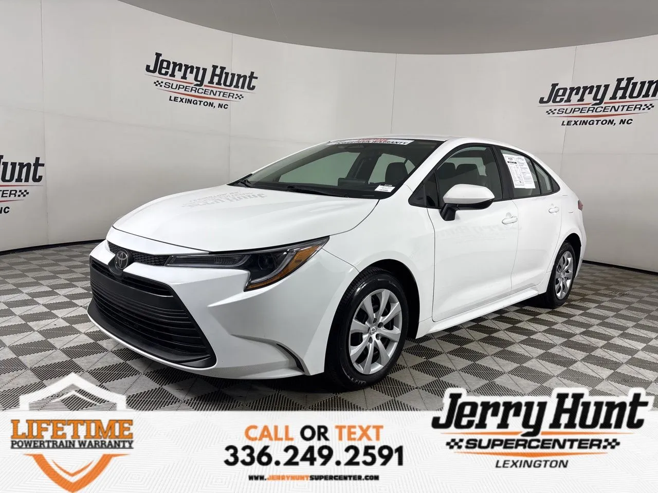 White 2024 Toyota Corolla LE for sale in Lexington, NC