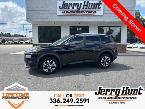 Black 2022 Nissan Rogue SV for sale in Lexington, NC