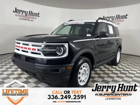 Black 2024 Ford Bronco Sport Heritage for sale in Lexington, NC