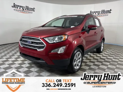 Red 2021 Ford EcoSport SE for sale in Lexington, NC