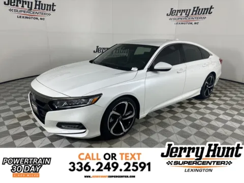 White 2018 Honda Accord Sport for sale in Lexington, NC