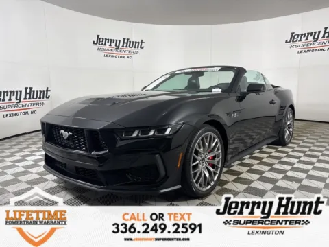 Black 2024 Ford Mustang GT Premium for sale in Lexington, NC