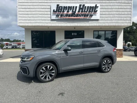 Gray 2022 Volkswagen Atlas Cross Sport 3.6L V6 SEL Premium R-Line for sale in Lexington, NC