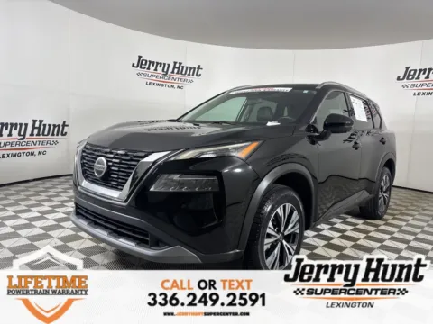 Black 2021 Nissan Rogue SV for sale in Lexington, NC