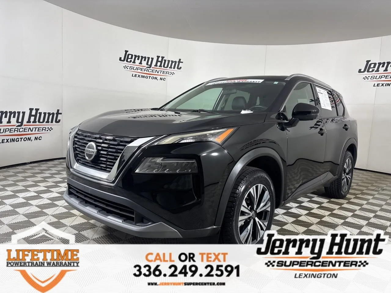 Black 2021 Nissan Rogue SV for sale in Lexington, NC
