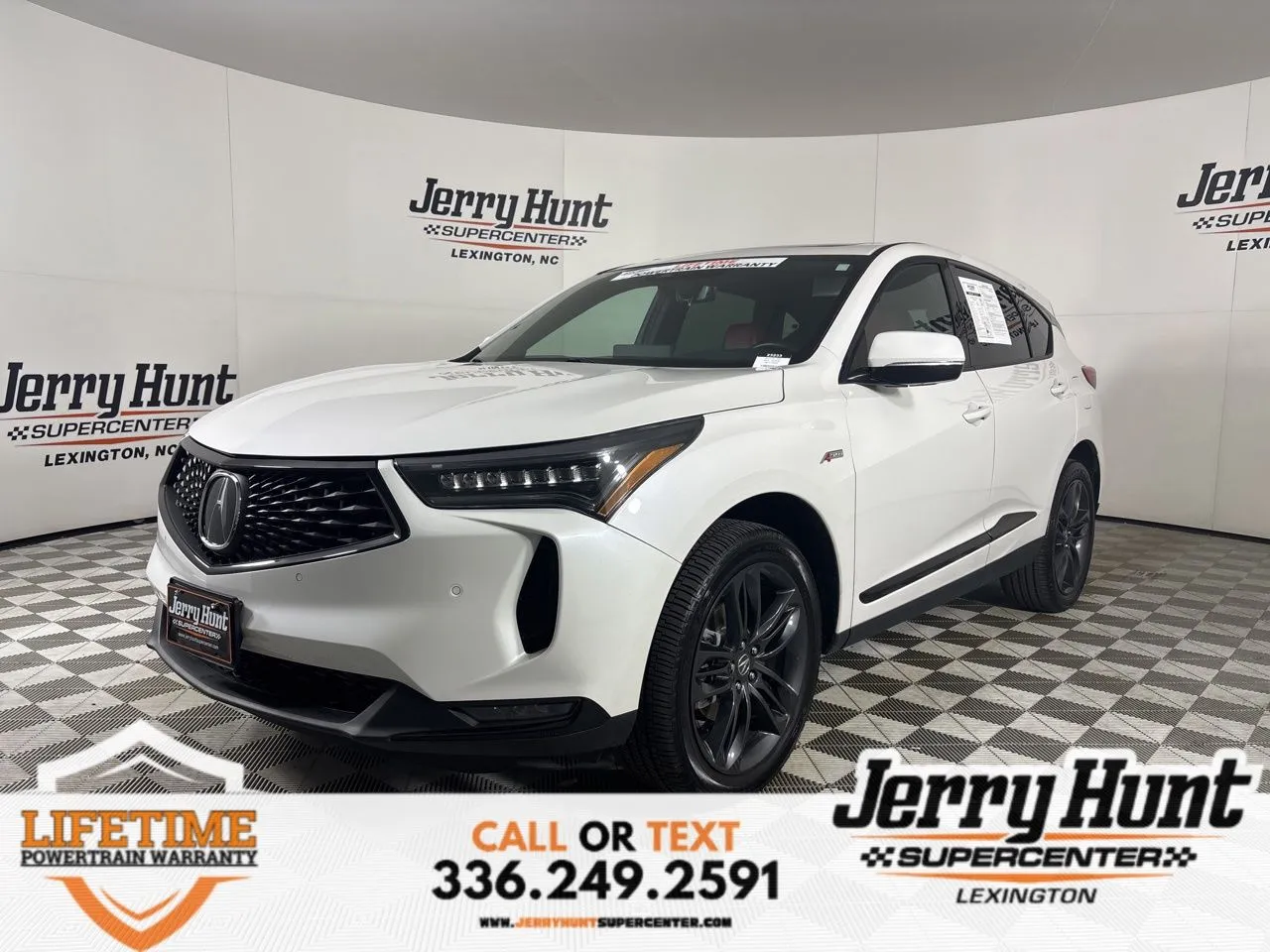 White 2024 Acura RDX A-Spec Package for sale in Lexington, NC