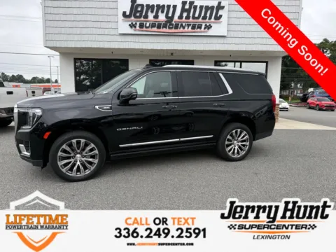 Black 2021 GMC Yukon Denali for sale in Lexington, NC