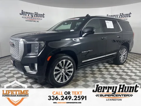 Black 2021 GMC Yukon Denali for sale in Lexington, NC