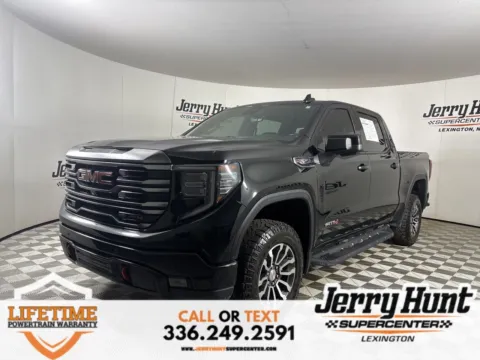 Black 2022 GMC Sierra 1500 AT4 for sale in Lexington, NC