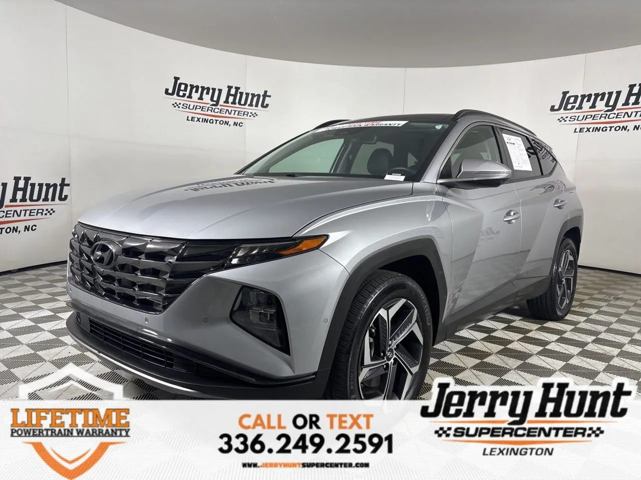 Silver 2024 Hyundai Tucson Hybrid Limited for sale in Lexington, NC