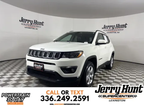 White 2018 Jeep Compass Latitude for sale in Lexington, NC