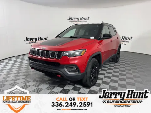 Red 2023 Jeep Compass Trailhawk for sale in Lexington, NC