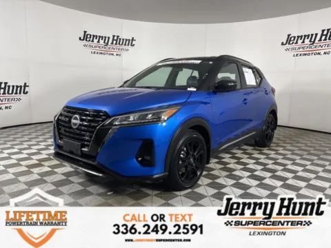 Blue 2023 Nissan Kicks SR for sale in Lexington, NC
